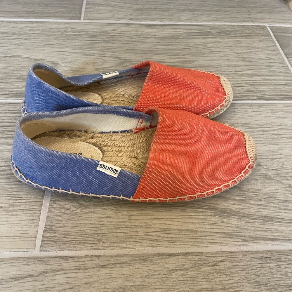 Soludos Two-Tone Espadrilles - Picture 2 of 4